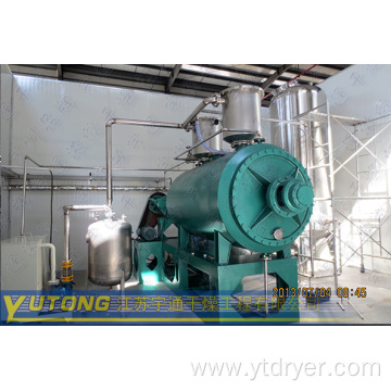 Vaccum Harrow Dryer with Solvent Recyling
